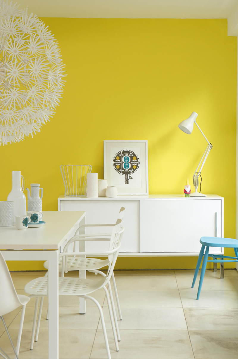 Lemon Yellow, 1800+ Wall Paint Colors