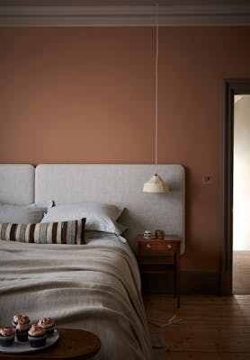 Split Pink Bedroom