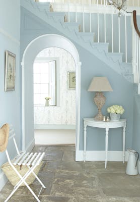 Bone China Blue Hallway