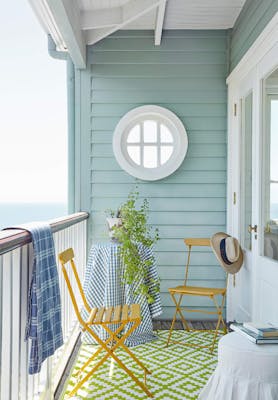 Celestial Blue Balcony