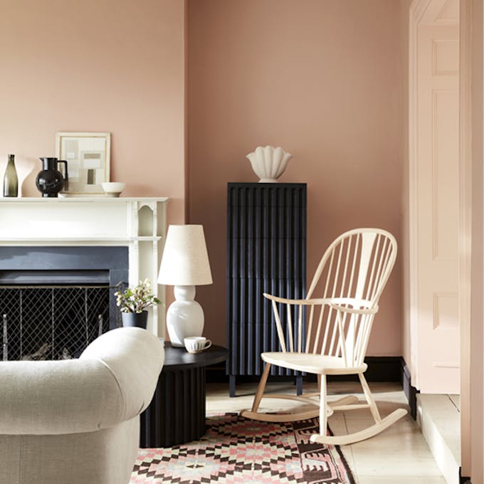 Using pink and red for romantic interiors…