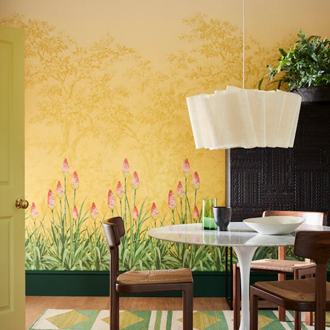 Inspiring ways to update your home with wallpaper