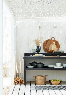 Loft White Kitchen Space