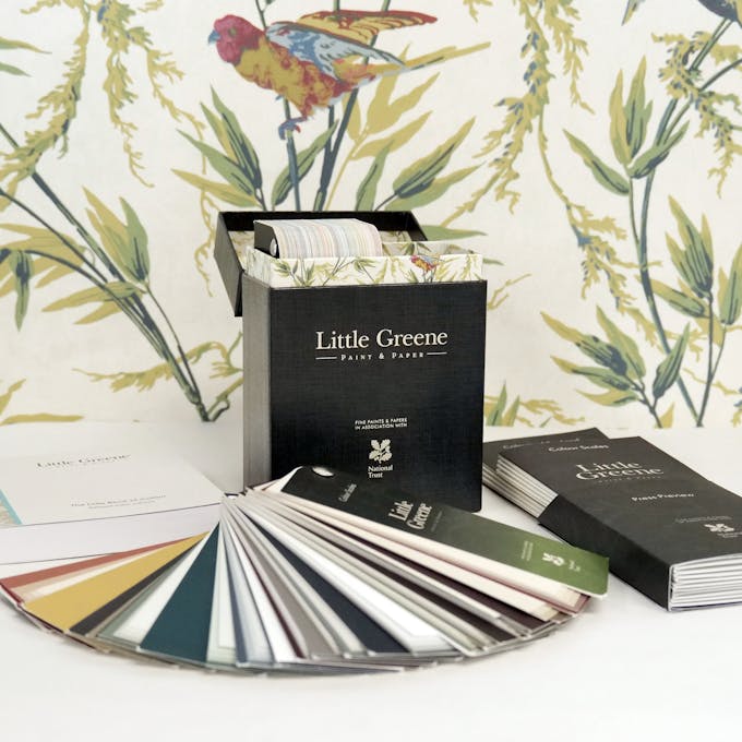 The twin fan-deck from Little Greene