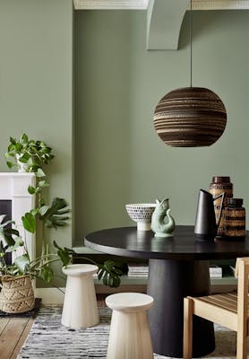 Sage Green Dining Space